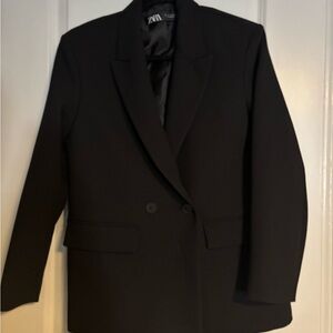 Zara Elegant Black Blazer NWOT size Small